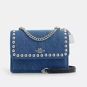 COACH Klare Denim Bag